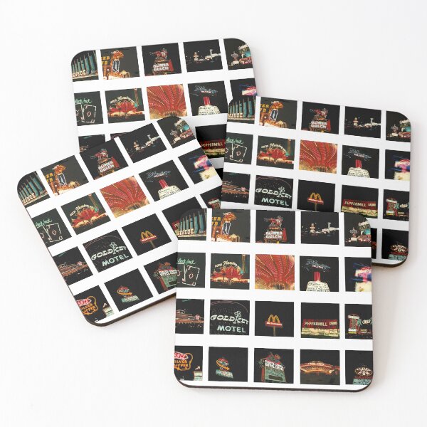 Item preview, Vintage Las Vegas In The 1980's Instant Film Collage designed and sold by ImagistStudio Presents MikesDigs.