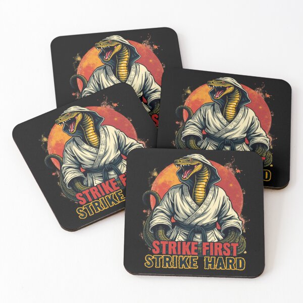 Item preview, Cobra Kai Strike First Strike Hard designed and sold by MALIKABO.
