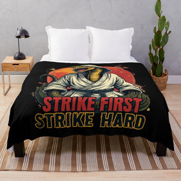 Item preview, Cobra Kai Strike First Strike Hard designed and sold by MALIKABO.