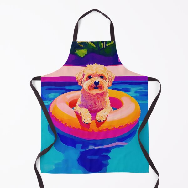 Item preview, Poolside Golden Doodle designed and sold by lostinpixels.