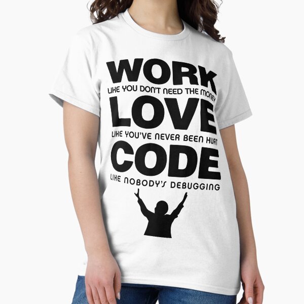 Item preview, Work, Love, Code! designed and sold by SudoEvil.