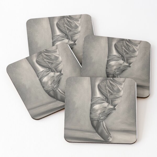 Item preview, Ballet Pointe shoes - oil painting designed and sold by lifeonitsside.