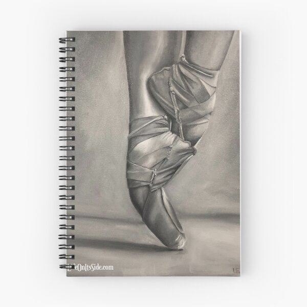 Item preview, Ballet Pointe shoes - oil painting designed and sold by lifeonitsside.