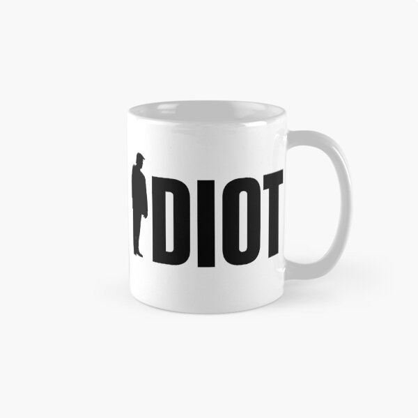 Item preview, Trump the idiot. Political satire designed and sold by Drone-tees.