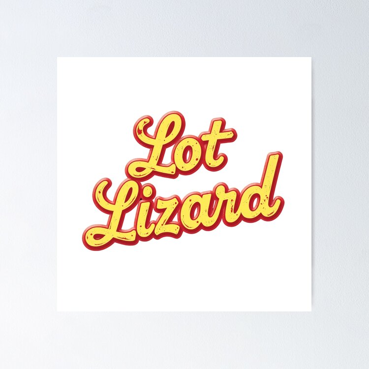 Lot Lizard Sticker
