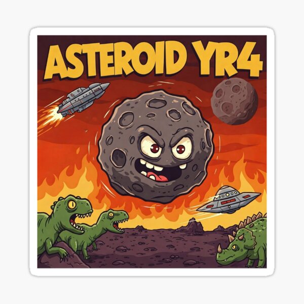 Item preview, Asteroid yr4 designed and sold by Tw1nsAIArt.