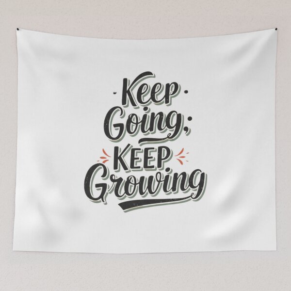 Item preview, Keep Going, Keep Growing designed and sold by FitEnvy.