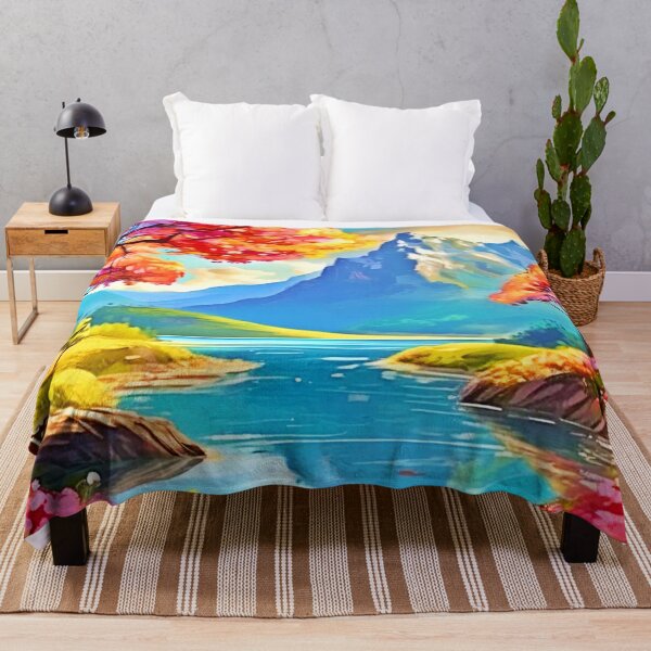 Item preview, Spring Valley: vista a la montaña designed and sold by Health And Fitness Posts e-Store.