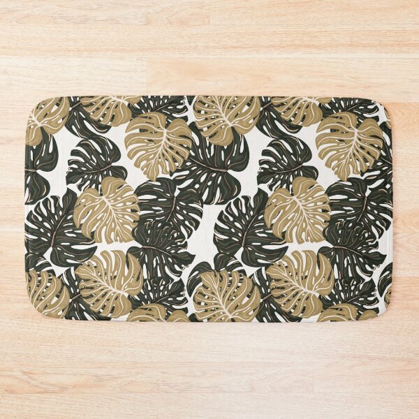 Item preview, monstera leaves pattern designed and sold by cutecrazytshirt.