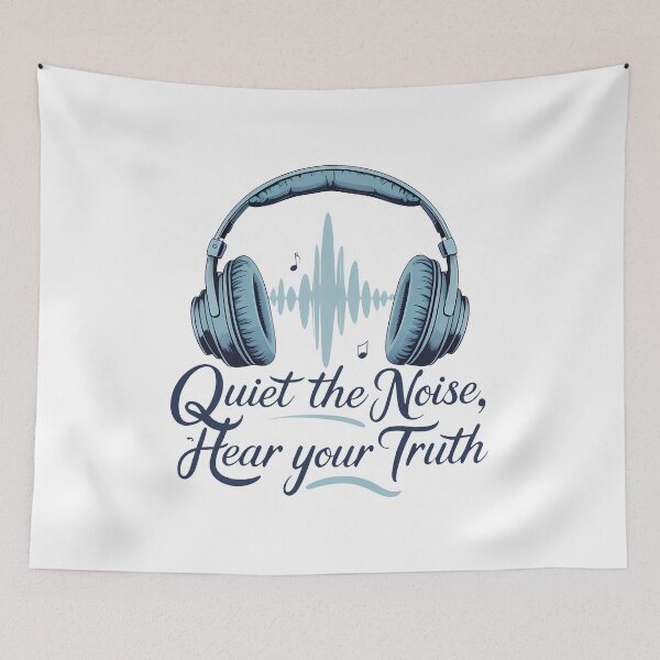 Item preview, Sonic Serenity: Quiet the Noise, Hear Your Truth designed and sold by zoughlal.