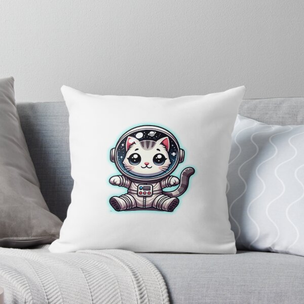 Item preview, Cat-astronaut – Cute Astronaut Cat Floating in Space designed and sold by Radenko92.