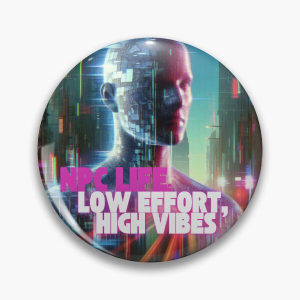 Item preview, NPC Vibes - NPC Life: Low Effort, high Vibes designed and sold by nature. electrified..