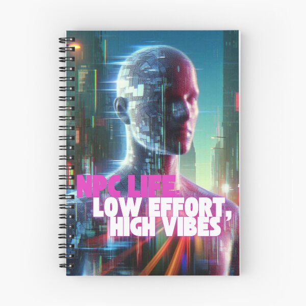 Item preview, NPC Vibes - NPC Life: Low Effort, high Vibes designed and sold by nature. electrified..
