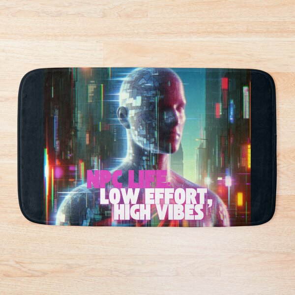 Item preview, NPC Vibes - NPC Life: Low Effort, high Vibes designed and sold by nature. electrified..