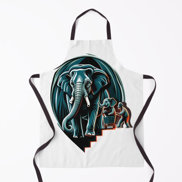 Item preview, Pushing elephants designed and sold by Tees16.