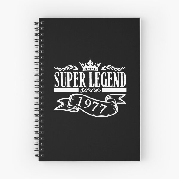 Item preview, Super legend since 1977 - birth year vintage-style design designed and sold by PHRASEandSTYLE.