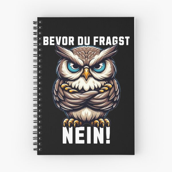 Item preview, Before you ask No grumpy owl, Grumpy Owl designed and sold by MEMES-GER.