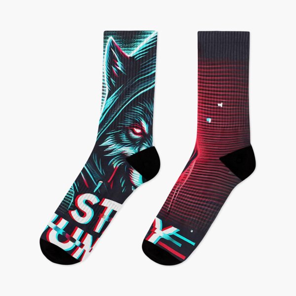 Item preview, "Predator Mode - Neon Wolf" designed and sold by Marcinkowski-studio .