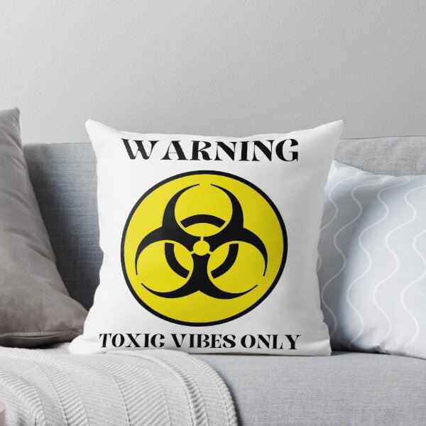 Item preview, Toxic human warning label designed and sold by WeebStoreTees.