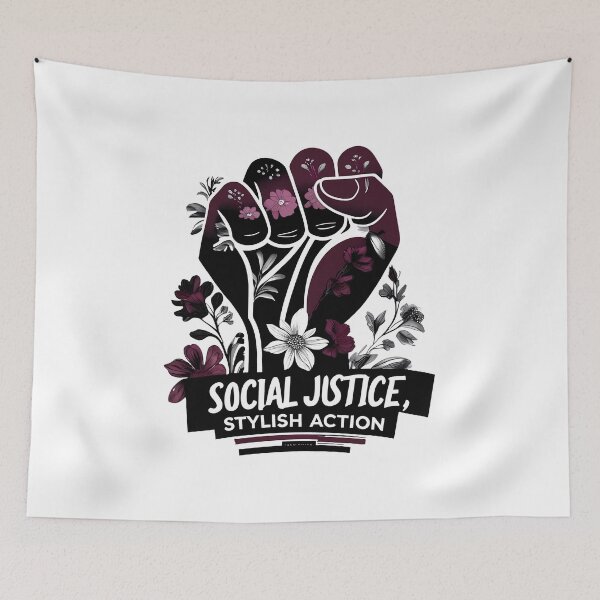 Item preview, Floral Fist: Social Justice, Stylish Action designed and sold by zoughlal.