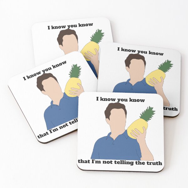 Item preview, Psych Shawn Pineapple I Know You Know designed and sold by RoseInParadise.