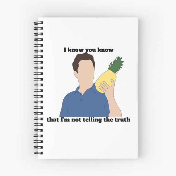 Item preview, Psych Shawn Pineapple I Know You Know designed and sold by RoseInParadise.