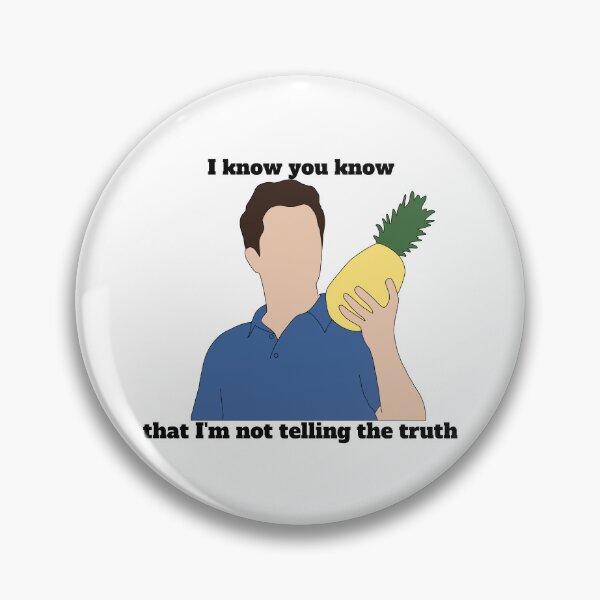 Item preview, Psych Shawn Pineapple I Know You Know designed and sold by RoseInParadise.