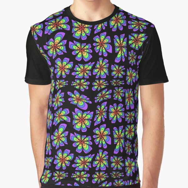 Item preview, Colorful flower pattern designed and sold by Meo Design.