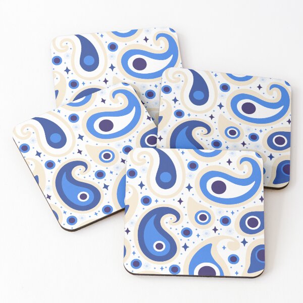 Item preview, Evil Eye Paisley designed and sold by AbigailHerman.