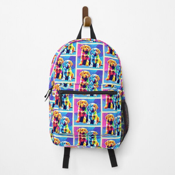 Item preview, Rainbow Pups: Playful Duo designed and sold by Health And Fitness Posts e-Store.