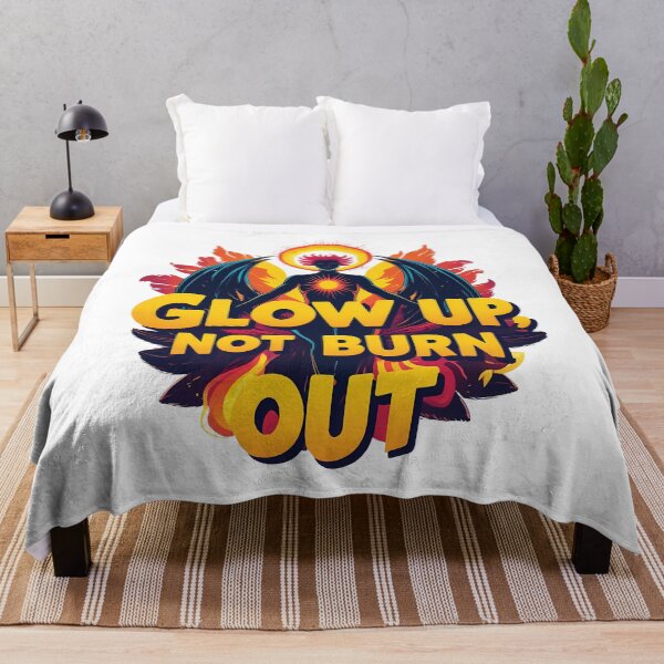 Item preview, Radiant Rebirth: Glow Up, Not Burn Out designed and sold by zoughlal.