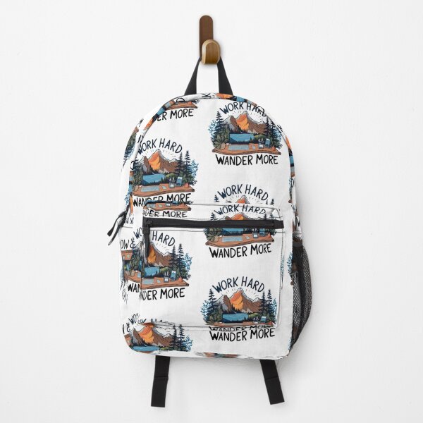 Item preview, Work & Wander: Work Hard, Wander More designed and sold by zoughlal.