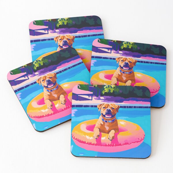 Item preview, Poolside Pibble designed and sold by lostinpixels.
