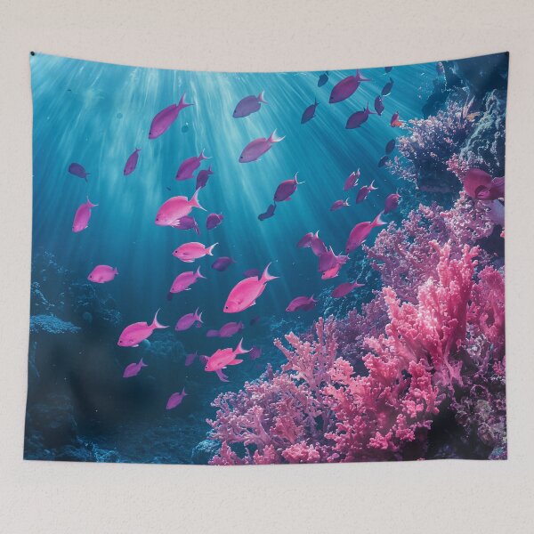 Item preview, Neon Symphony Beneath the Waves designed and sold by oanaunciuleanu.