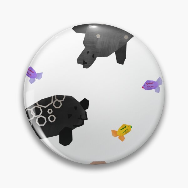 Item preview, seals and fish in the background designed and sold by histriophoca.