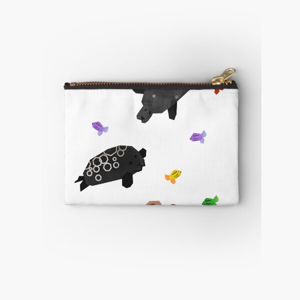 Item preview, seals and fish in the background designed and sold by histriophoca.