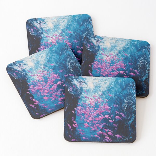 Item preview, Neon Symphony Beneath the Waves designed and sold by oanaunciuleanu.