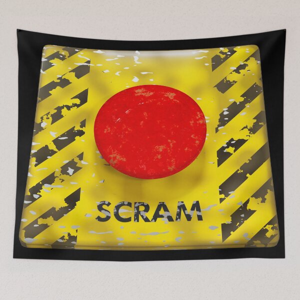 Item preview, SCRAM Control, Nuclear Reactor Emergency Shutdown. From A Post Apocalyptic World. designed and sold by Old Curiosity.