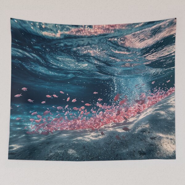 Item preview, Neon Symphony Beneath the Waves designed and sold by oanaunciuleanu.