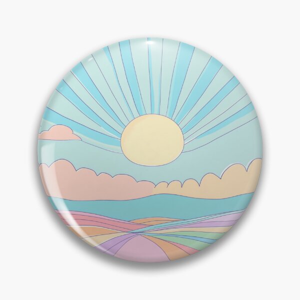Item preview, Happy Sun Funny Abstract Pastel designed and sold by anettfaye.