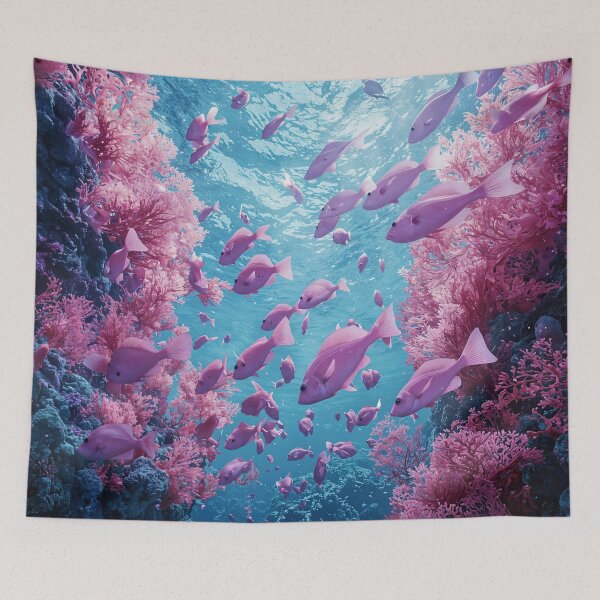Item preview, Neon Symphony Beneath the Waves designed and sold by oanaunciuleanu.