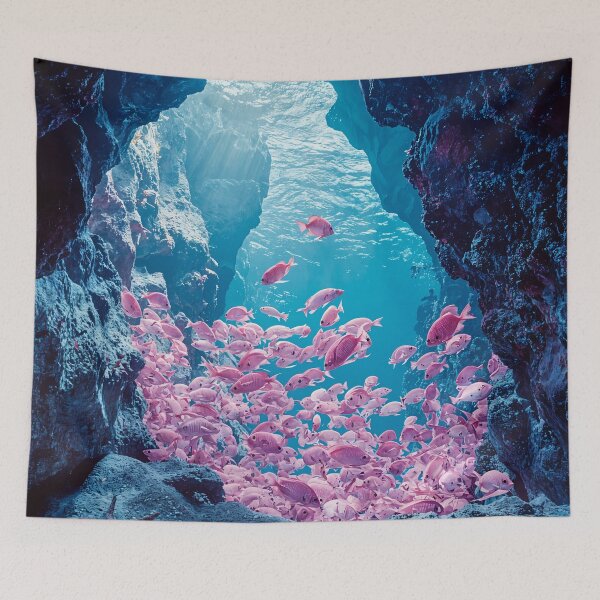 Item preview, Neon Symphony Beneath the Waves designed and sold by oanaunciuleanu.