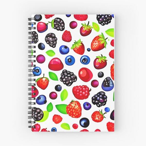 Item preview, Berry Burst: Fruity Pattern designed and sold by Health And Fitness Posts e-Store.