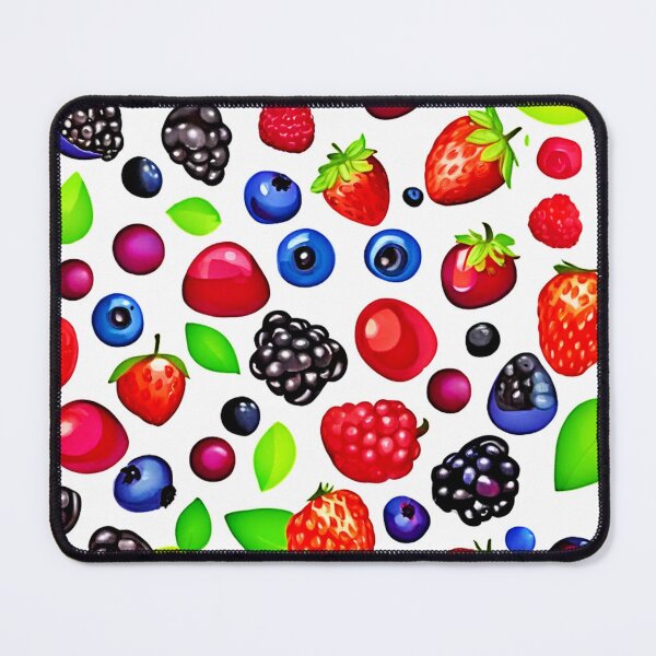 Item preview, Berry Burst: Fruity Pattern designed and sold by Health And Fitness Posts e-Store.