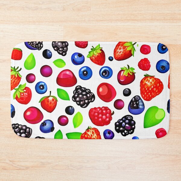Item preview, Berry Burst: Fruity Pattern designed and sold by Health And Fitness Posts e-Store.