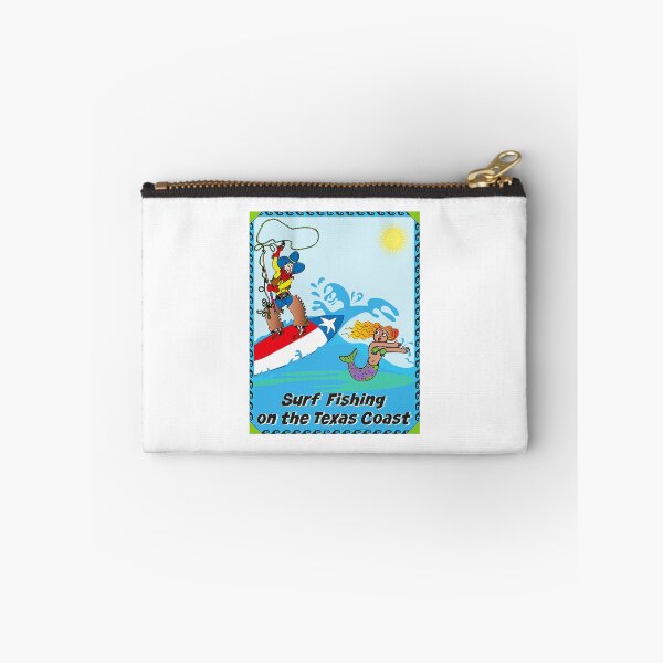 Item preview, Surf Fishing on the Texas Coast (2nd version with caption) designed and sold by JamesKentRidley.