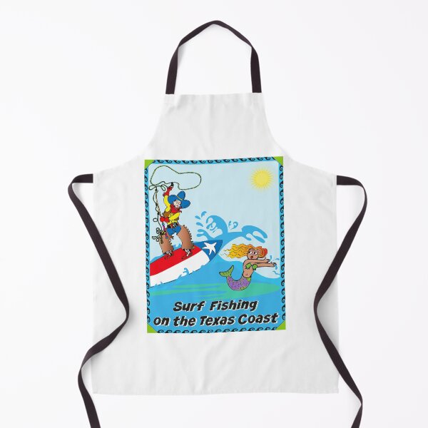 Item preview, Surf Fishing on the Texas Coast (2nd version with caption) designed and sold by JamesKentRidley.