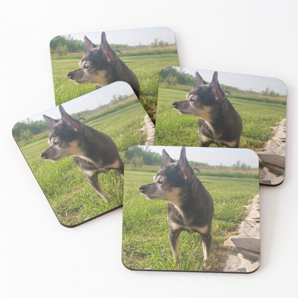 Item preview, Black Chihuahua  designed and sold by Dog Hair and Healing.