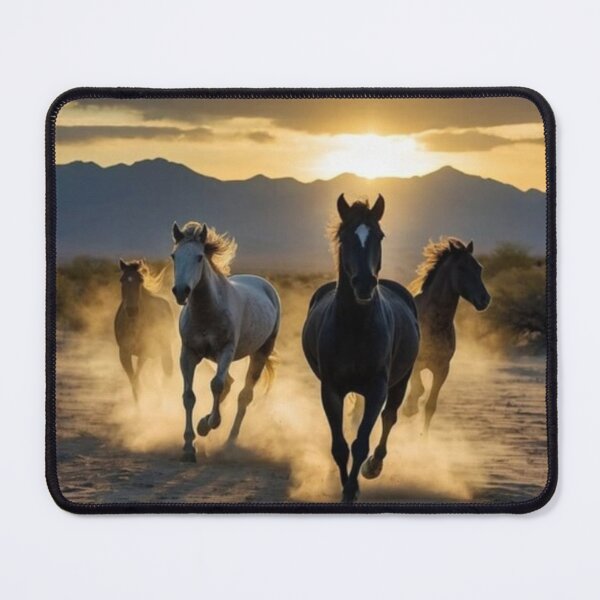 Aperçu de l'œuvre Les chevaux créée et vendue par Artistic canvas store.