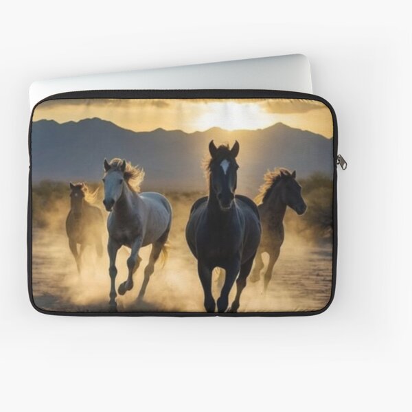 Aperçu de l'œuvre Les chevaux créée et vendue par Artistic canvas store.